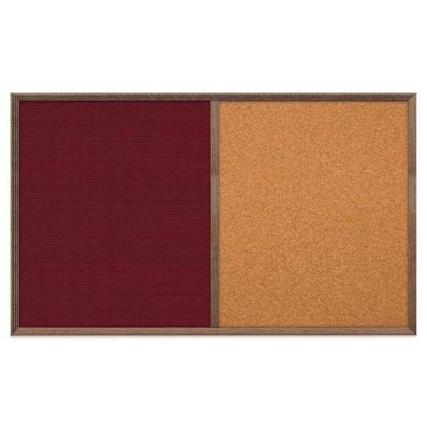 Slim Style Indoor Enclosed Corkboard, 18